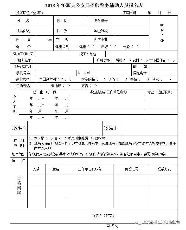 长治县公安局最新招聘公告详解